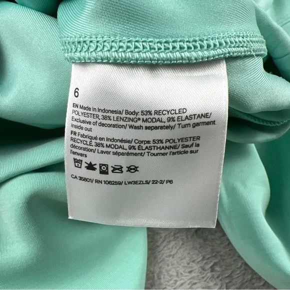 Lululemon Perfectly Oversized Cropped Crew Sweatshirt 6 Softstreme Wild Mint - Picture 11 of 11
